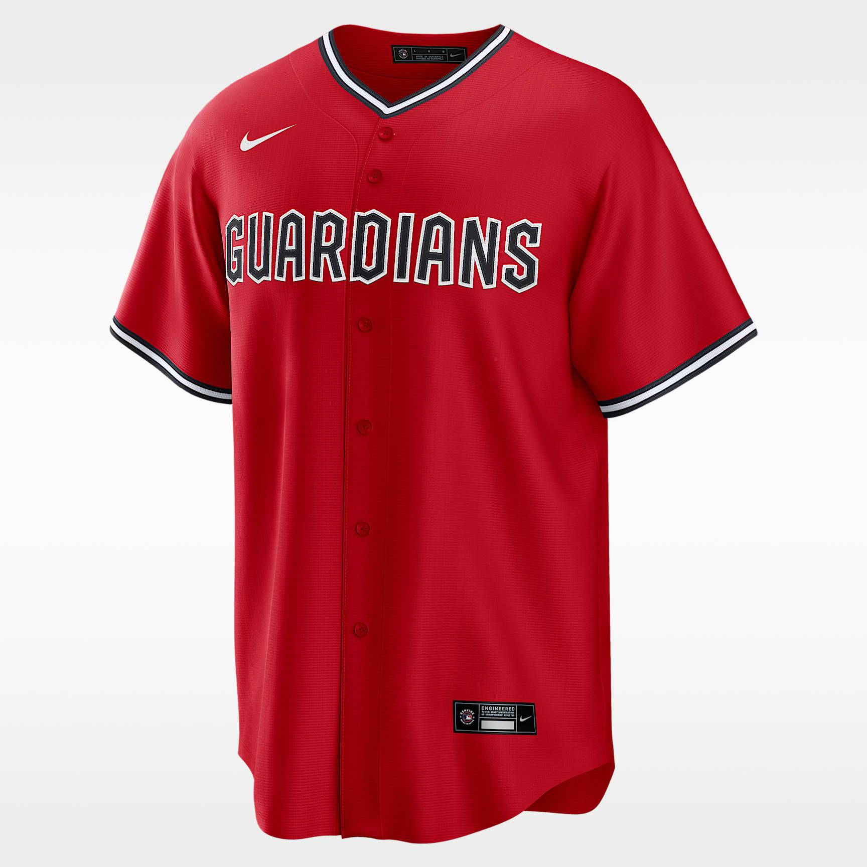Nike MLB Cleveland Guardians ユニフォーム M José Ramírez Cleveland Guardians Men's Nike MLB Replica Jersey